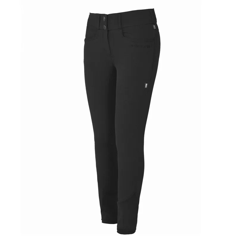 Kingsland KLkadi Ladies E-Tec Knee Grip Breeches - Black